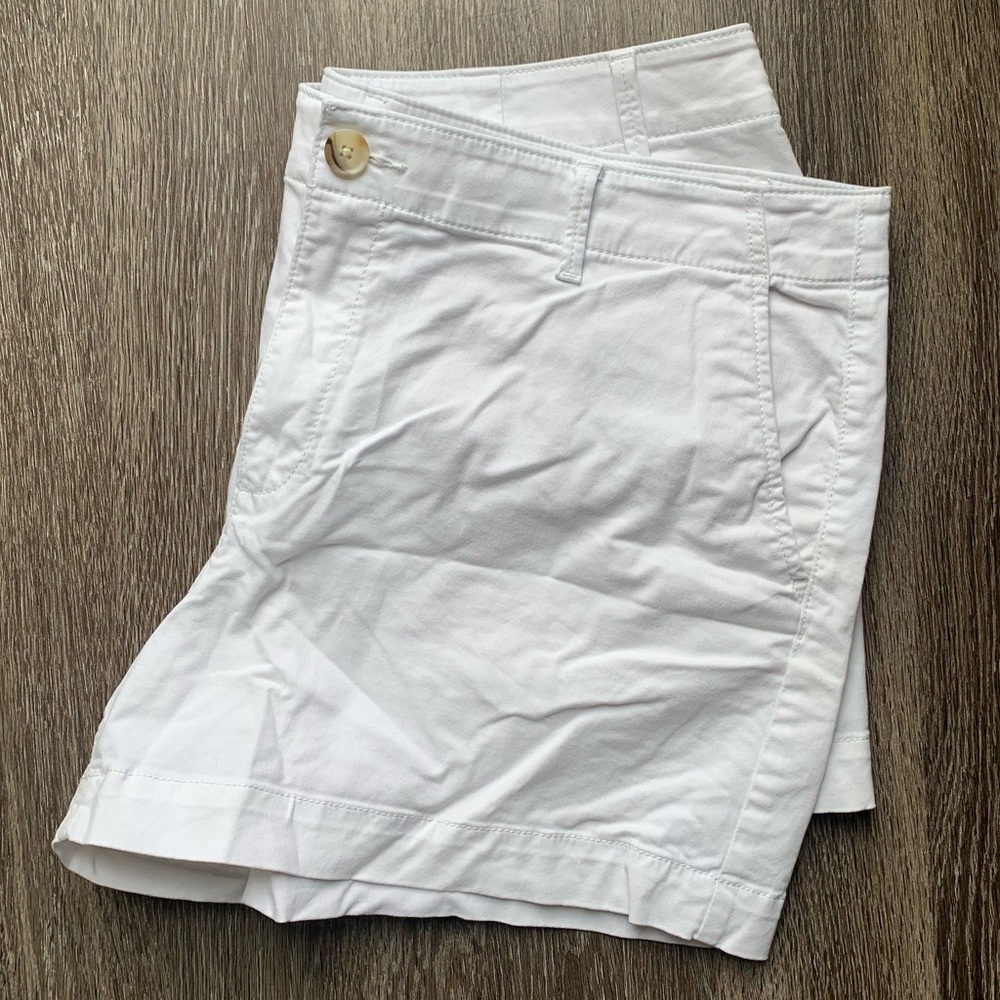 LOFT Monroe Washed Twill Short, 4”